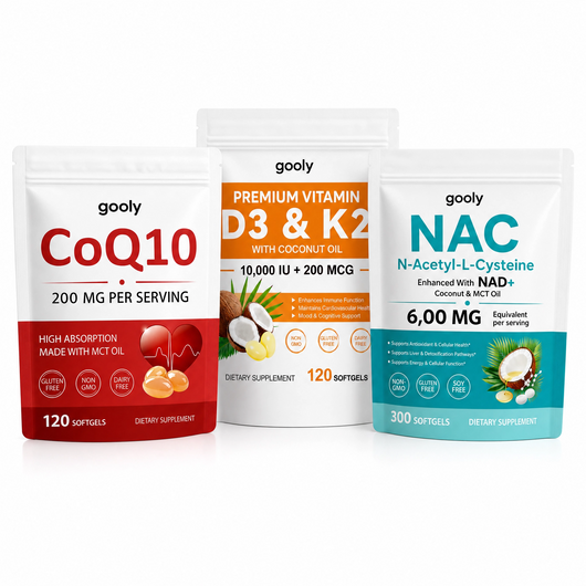 Pack Defensa Completa - NAC + CoQ10 + D3 + K2 ( 2 + 1 GRATIS )